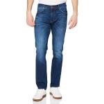 Blauwe Wrangler Greensboro Ademende Regular jeans  breedte W32 in de Sale voor Heren 