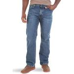 Blauwe Stretch Wrangler Regular jeans  in maat 4XL  breedte W46 Sustainable voor Heren 