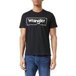 Zwarte Wrangler T-shirts met opdruk  in maat XXL voor Heren 