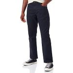 Marine-blauwe Polyester Wrangler Regular jeans  breedte W31 voor Heren 
