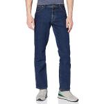 Wrangler Texas Contrast Straight Jeans voor heren, blauw (Darkstone 3009), 36W / 34L
