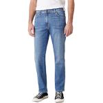 Blauwe Wrangler Texas Straight jeans  breedte W38 voor Heren 