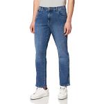 Blauwe Wrangler Texas Ademende Straight jeans  breedte W32 voor Heren 