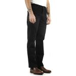 Zwarte Wrangler Texas Ademende Straight jeans  breedte W36 in de Sale voor Heren 