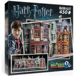 Wrebbit 3D Puzzel - Harry Potter Diagon Alley (450 stukjes)