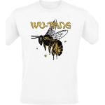 Wu-Tang Clan T-shirt - Bee - M tot XXL - voor Mannen - wit
