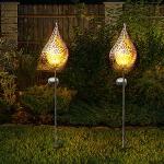 Metalen LED lantaarns aangedreven met Zonne-Energie 