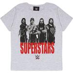 Rock Grijze Polyester WWE Kinder T-shirts voor Jongens 