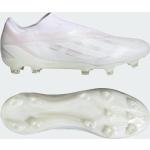 Witte adidas Voetbalschoenen met vaste noppen  in maat 36,5 