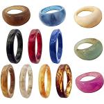 Transparante Acryl Stapelbare Antiek look Ring met stenen  voor een Stappen / uitgaan / feest voor Dames 