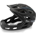 Zwarte XLC Full face helmen 56 cm met motief van Fiets voor Dames 