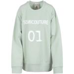 Y4Sp10 Sweatshirt Semicouture , Green , Dames