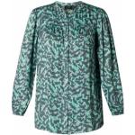 Yest blouse met all over print grijsblauw/groen