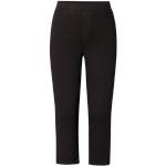 Flared Zwarte Polyester Yesta Capri jeans voor Dames 