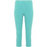 Flared Turquoise Polyester Yoek Slimfit jeans  in maat L  breedte W38 voor Dames 