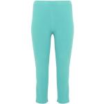 Flared Turquoise Polyester Yoek Slimfit jeans  in maat 3XL  breedte W46 voor Dames 