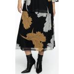 Bruine Polyester Yoek Bloemen Floral skirts  in maat L Midi / Kuitlang voor Dames 