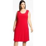 Rode Polyester Yoek Mouwloze jurken Ronde hals  in maat XL voor Dames 
