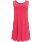 Roze Polyester Yoek Mouwloze jurken Ronde hals  in maat XL voor Dames 