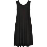 Zwarte Polyester Yoek Mouwloze jurken Ronde hals  in maat XL voor Dames 