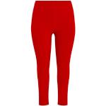 Flared Rode Polyester Yoek Slimfit jeans  in maat 3XL  breedte W46 voor Dames 
