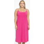 Roze Polyester Yoek Mouwloze jurken Ronde hals  in maat XXL voor Dames 