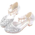Zilveren Frozen Elsa Ballerina's  voor een Bruiloft  in maat 27 met Glitter voor Meisjes 