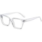 Transparante Rechthoekige brillen  in maat L Sustainable voor Dames 