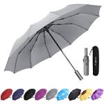 Grijze Opvouwbare paraplu's voor Dames 