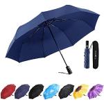 Blauwe Opvouwbare paraplu's voor Dames 