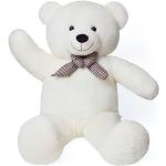 Witte 120 cm Teddyberen voor Jongens 