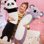 Multicolored 90 cm Knuffels met motief van Panda voor Meisjes 