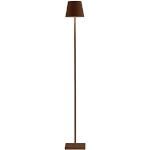 Zafferano Lampes à Porter Poldina L Pro Floor-Table lamp - Zafferano Corten R3