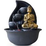 Gouden Standbeelden met motief van Zen 