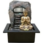 Standbeelden met motief van Boeddha 