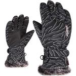 Ziener Zebra Print Wintersport handschoenen voor Meisjes 