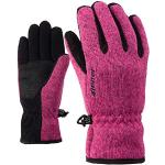 Roze Ziener Gebreide Wintersport handschoenen voor Meisjes 