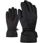 Zwarte Ziener Wintersport handschoenen Sustainable voor Jongens 