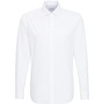 Casual Witte Zijden Seidensticker Strijkvrij overhemd  voor een Bruiloft  voor de Zomer kentkraag  in maat S in de Sale voor Heren 
