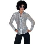 Zilveren Polyester Discokleding met Sequins voor Dames 