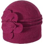 Casual Roze Wollen Bloemen Bucket hats  in Onesize voor Dames 