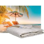 Ducky Dons zomerdekbed 90% dons - 2-Persoons 200x200 cm
