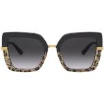 Zwarte Dolce & Gabbana Vierkante zonnebrillen in de Sale voor Dames 