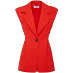 Rode Polyester Oversized vesten  in maat L voor Dames 