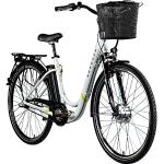 Groene Elektrische fietsen  met 3 versnellingen met motief van Fiets voor Dames 
