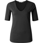 Zwarte Yaya V-hals T-shirts V-hals  in maat M voor Dames 