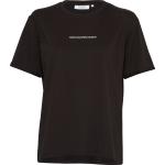 Zwarte Moss Copenhagen T-shirts  in maat XL voor Dames 