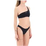Zwarte Off-White Brazilian bikini's One Shoulder  in maat S in de Sale voor Dames 