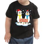 Zwart kerst shirt / kleding Christmas buddies voor baby / kinderen