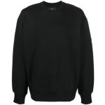 Zwart Logo Print Crew Neck Sweatshirt Y-3 , Black , Heren